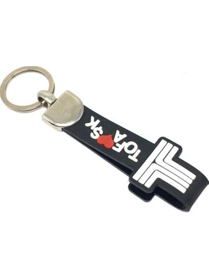 Nil Avm Tofaş Silikon Oto Anahtarlık Siyah