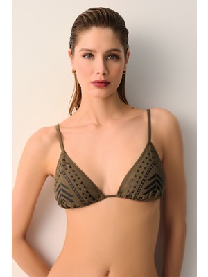 Suwen Endless Üçgen Bikini Üst