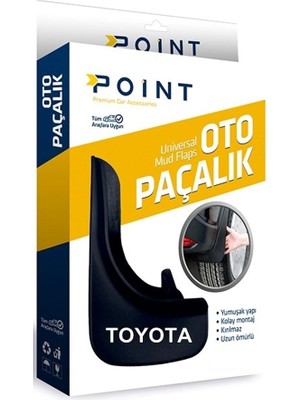 Nil Avm Toyota Paçalık Tozluk Çamurluk Universal Siyah 2&AMP;#39LI