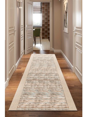 Dekomod Dijital Baskı Dört Mevsim Kaymaz Taban Yıkanabilir Kesme Koridor Mutfak Oda Yolluk Halı