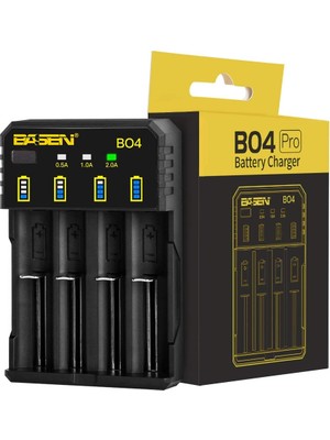 Nemere Bo-4 Pro Li-Ion / Ni-Cd / Ni-Mh Pil Şarj Aleti