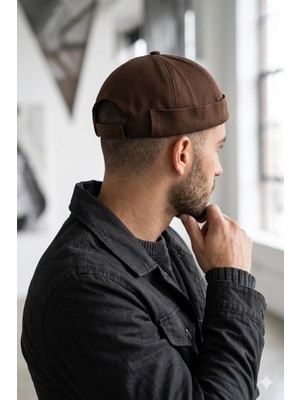 mercantoptan %100 Pamuk Retro Takke Cap Docker Yazlık Şapka