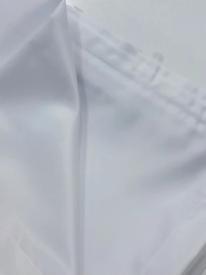 Taç Beyaz Saten Güneşlik Ekstraforlu Pilesiz 100 x 240 cm Düz Desenli Perde