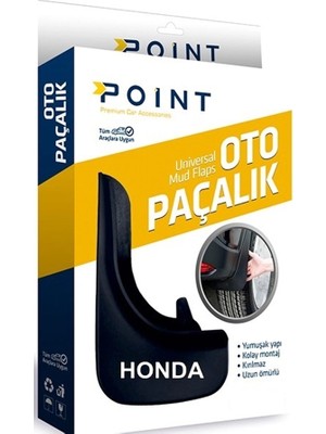 Nil Avm Honda Paçalık Tozluk Çamurluk Universal Siyah 2&AMP;#39LI