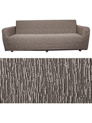 Nurluk 3 Kişlik Bir Adet Jakarli Kumaş Lastikli Esnek Kaliteli Koltuk  Çekyat Kanepe Kılıfı