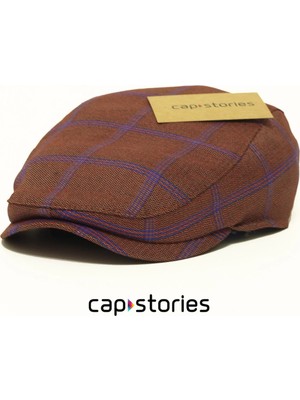 Capstories Kasket - Erkek Kasket - Erkek Kasket Şapka - Standart Beden- Mevsimlik Şapka