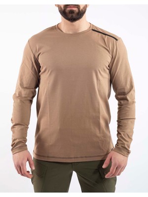 VAV Wear Outdoor T-Shirt Basic Pamuklu Erkek BASETI04