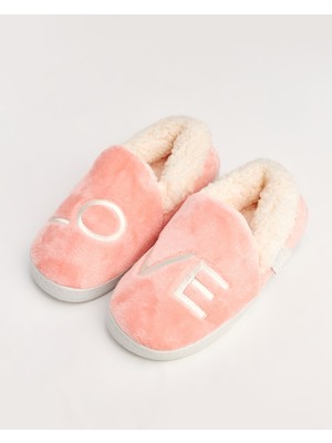 Chirpy Kadın Yazılı Ev Içi Ayakkabı - Astus