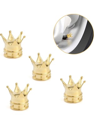 Nil Avm Kral Tacı Alüminyum Sibop Kapağı Altın Sarı