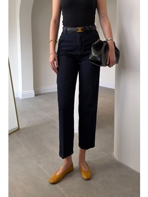 Magarde Yeni Sezon Skater Jeans- Koyu Lacivert