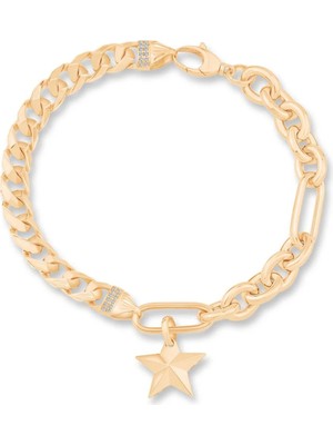Ema Jewellery Gurmet Tasarım Yıldız Altın Bileklik