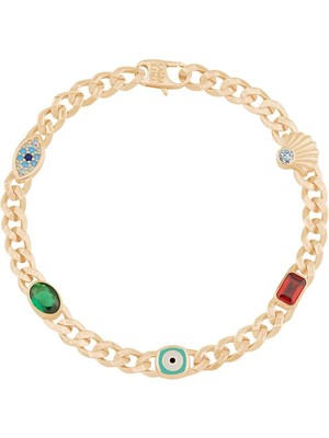 Ema Jewellery Mineli Renkli Taşlı Gurmet Bileklik