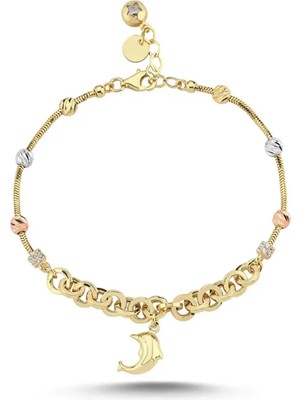 Seval Kuyumculuk Charmlı Altın Bileklik