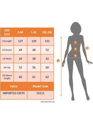 Periliçekeçe Kadın Uzun Kollu Kruvaze Yakalı Belden Çapraz Detaylı Çift Renkli Midi Ithal Krep Elbise