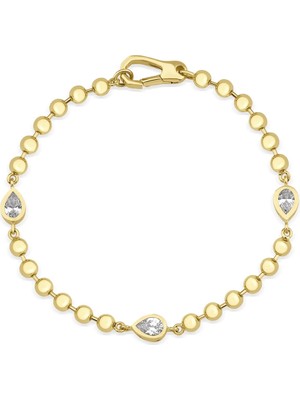 Genola Altın Toplu Tasarım Bileklik