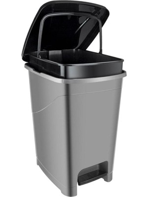 PremiumPort Pratik ve Şık 15 Litre Iç Kovalı Pedal Çöp Kovası