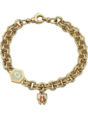 Seval Kuyumculuk Kelebekli Altın Bileklik