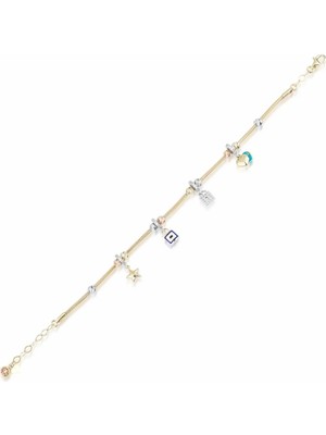 Ema Jewellery Altın Şans Bileklik
