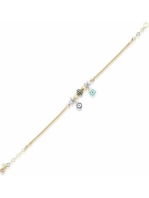 Ema Jewellery Altın Şans Bileklik