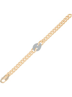 Ema Jewellery 9mm Tasarım Gurmet Altın Bileklik