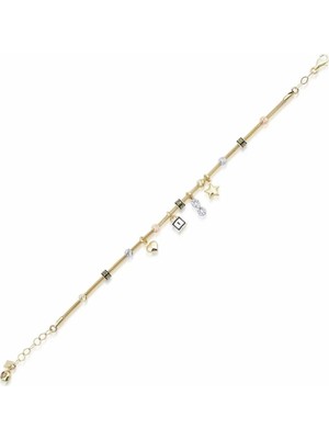 Ema Jewellery Altın Şans Bileklik