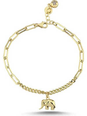 Seval Kuyumculuk Charmlı Altın Bileklik