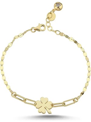 Seval Kuyumculuk Altın Yonca Bileklik