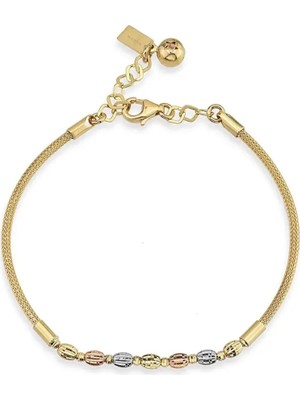 Seval Kuyumculuk Üç Renk Altın Bileklik