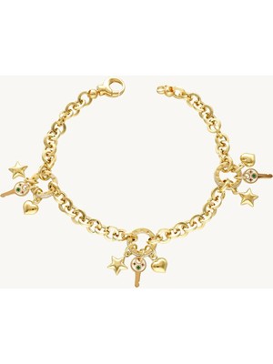 Cetaş Gold Luck Bileklik