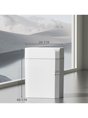 PremiumPort 18 Lt Otomatik Sensörlü Çöp Kutusu, Pratik ve Modern Kullanım