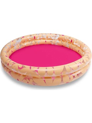 Swim Essentials Clear Bloom Orange Çocuk Havuzu 100 cm