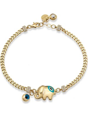Seval Kuyumculuk Altın Mineli Fil Bileklik