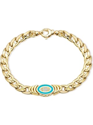 Seval Kuyumculuk Mineli Altın Bileklik