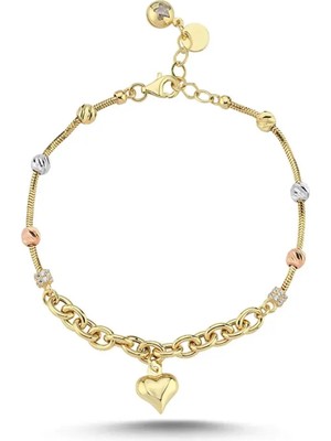 Seval Kuyumculuk Charmlı Altın Bileklik