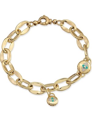 Seval Kuyumculuk Mineli Altın Bileklik