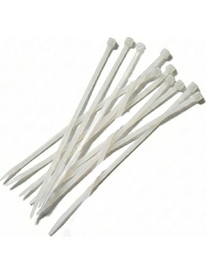 Nil Avm Kablo Bağı Kelepçe Cırt 4,8X400MM 10&AMP;#39LU Beyaz