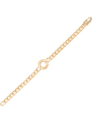 Ema Jewellery Halka Detaylı Piramit Gurmet Bileklik