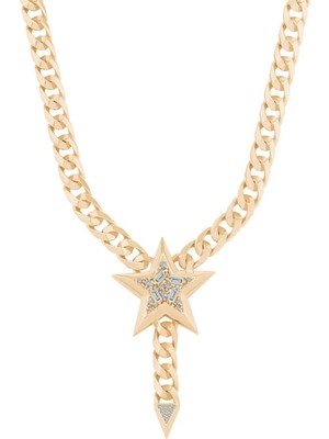 Ema Jewellery Taşlı Yıldız Tasarım Gurmet Zincir