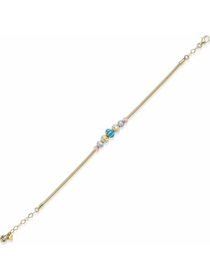 Ema Jewellery 14 Ayar Altın Trend Bileklik