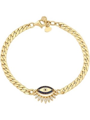 Genola Göz Tasarım Altın Bileklik