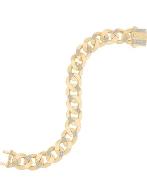 Ema Jewellery 13MM Taşlı Gurmet Bileklik
