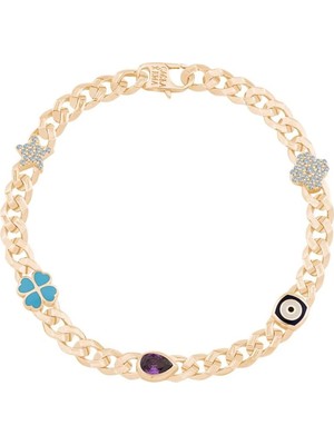 Ema Jewellery Damla Renkli Taşlı Gurmet Bileklik