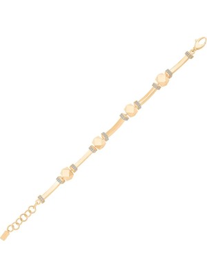 Ema Jewellery Geometrik Silindir Bileklik