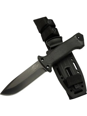 SHC4200 Tiger Tactical Htm 3321 A Siyah / Survival 27CM - Kauçuk Sap, Kılıflı, Kutul