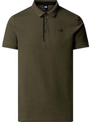 The North Face M Premium Slim Polo Erkek Günlük Polo Tişört NF0A8C1N21L1YEŞIL