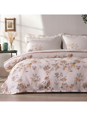 Puffy Imelda Tek Kişilik Pike Takımı - Adaçayı