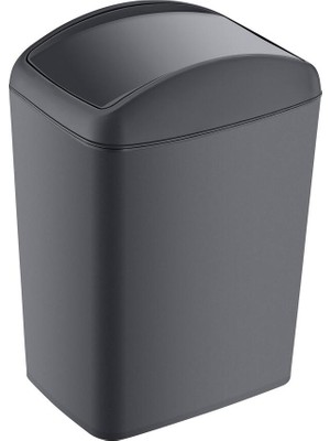 PremiumPort Pratik Döner Kapaklı Çöp Kutusu 20 L, Temiz ve Hızlı Kullanım