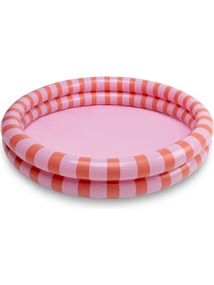 Swim Essentials Flow Kırmızı/pembe Çocuk Havuzu 100 cm