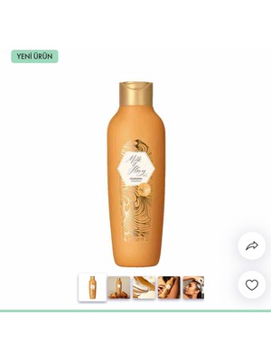 Oriflame Milk & Honey Gold 250 ml Besleyici Şampuan Organik İçerik ile Saçları Onarıcı Etki