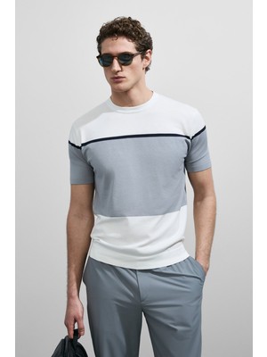 Lufian Enzo Erkek Modal Karışımlı Tişört 111090148